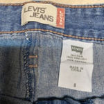 Levi's Y2K A-Line Denim Skirt Levi’s Women’s Blue Cotton Size 8 Photo 4