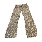 P.J. Salvage  Women's Paisley Blue, Teal & Pink Drawstring Waist Lounge Pants M‎ Photo 3