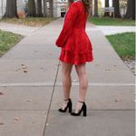 Lulus  Dress Red Mini Photo 8