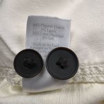 Everlane Women's White Cream Chino Shorts Size 6 High Rise Pleated Casual Photo 5