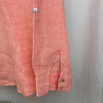 Jones New York Jones NY 100% Linen Long Sleeve Button Up Shirt M Photo 2