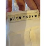 Alice + Olivia  Dress Women 0 White Tie Front Roe Fit & Flare Slip Babydoll Mini‎ Photo 8