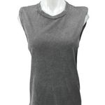 IRO Elena Women's Gray Sleeveless Crew Neck Muscle Tee Shirt Tank Top Size S Photo 0
