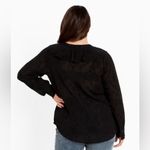 Avenue Blake Ruffle dark fairy flowy, sophisticated, bridgerton, elegant top 20 Black Size undefined Photo 1