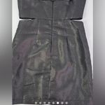 DO+BE  Shimmering Black Backless Dress Photo 5