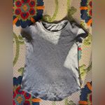 Lululemon  Love Crew Tee Waffle Knit Grey Shirt Photo 4