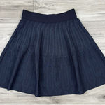 Rebecca Taylor  Knit Heavy Sweater Skater Circle Skirt Stretch Sz S‎ Photo 0