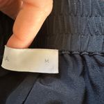 GRANA Black 100% Silk Ankle Cropped Trousers Size Medium Photo 4