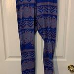 Nike VGUC Pro Hyperwarm Nordic Print Brushed Training Tights Photo 0