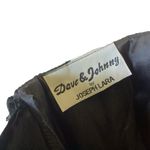 Dave & Johnny Velvet Prom Dress Black Size 10 Photo 6