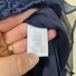 Alex Evenings Women's Tea Length Embroidered Dress with Illusion Sleeves 22W Photo 5