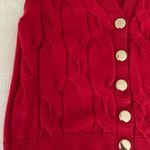Cherry Red Sweater Vest Photo 2