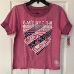 American Fighter  x Affliction Gladbrook Women’s T-Shirt Purple Size Medium Photo 2