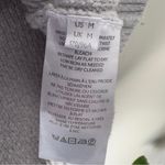 Free People  FP Beach Gray V-Neck Sleeveless Sweater Vest Oversized Tight Knit M Photo 8