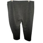 Eileen Fisher NWOT Charcoal Grey Soft Stretchy Cropped Basic Pants Photo 2