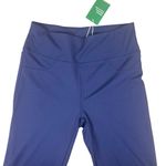 Halara NWT  Flare Leg Navy Blue Leggings Work Pants Size Large Photo 2