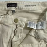 DL1961 NWT  Hepburn Wide Leg High Rise Vintage 31"‎ Eggshell Jeans Plus Size 16W Photo 3