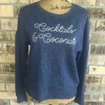 Zoe & Liv NWOT women’s Casual Graphic Sweatshirt Cozy Pullover Relaxed Fit sz S Photo 4