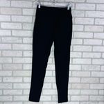 Theory  Yoke Bi Stretch Leggings in Black Size S Photo 6