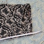 One 5 One  Damask Print Ankle Length Pants Tan Black XL Photo 5