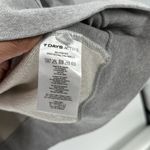 7 Days Active Monday crew neck sweatshirt oversized heather gray cotton size S Photo 6