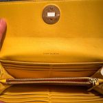 Tory Burch Kira Exotic Envelope Continental Wallet Color Daisy Photo 10