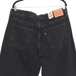 Levi's  Mid-Rise '94 Baggy Straight Jeans Black Stonewash Size 33 x 31 Photo 2