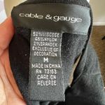 Cable & Gauge Black Buckle Tank Top, Y2K Grunge Edgy‎ Indie Sleaze Medium Gothic Photo 5