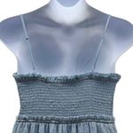 Patrons of Peace Maxi Dress Blue Large Photo 3