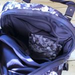 Cynthia Rowley  EUC Women's Large Quilted Purple Floral Camo Weekender Bag Photo 13
