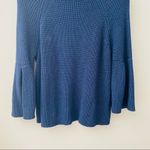 Joie  Knit Pullover Sweater Navy Sz Medium Photo 2