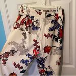 EXPRESS High Rise Ankle floral pant Photo 2