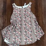 Alya Francesca’s  double layer split back boho floral top size XS Photo 2