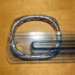 Sterling Silver Sarda Filigree Hinged Bangle Bracelet Photo 15