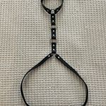 iHeartRaves Black Pleather Harness Photo 1