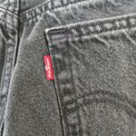 Levi's 501 High-Rise Denim Shorts Eat Your Words size 27 Photo 5