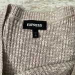 EXPRESS Tan And Beige Sweater Photo 3