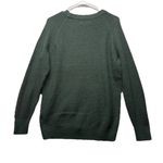 Old Navy  So Soft Stitchy Women's Textured Sweater Size Med Green Waffle Knit Photo 3