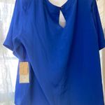 Royal Blue Blouse NWT L Nicola Size L Photo 1