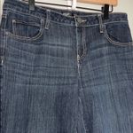 Simply Vera Vera Wang Dark Blue Boot Cut Jeans Size 12 Photo 2