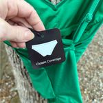 Emerald Green Women's One Piece Swimsuit Size M Photo 3