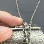 Lead Us Not Into Temptations Journey Box Keepsake Locket Treasure Chest Pendant Silver Photo 13