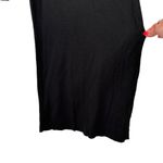 Boston Proper  Black Rayon Wide Leg Flare Palazzo Pants Size Medium Photo 6