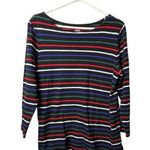 Old Navy  Women's Casual Style Long Sleeve Multi-color  Striped Blouse Sz L Photo 0