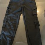 Black Windbreaker Pants Size M Photo 0