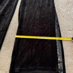 Apple Bottoms  Women Black Tuxedo Sequin Trim Wide Leg Large Photo 6