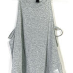 Adidas | Heather Gray Athletic Tank Top Open Sides Womens Medium Photo 0