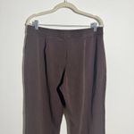 L.L.Bean Cotton Pull On Pants Women L Chocolate Brown Layer Minimal Gorpcore Photo 5