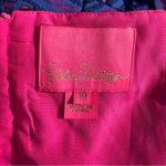 Lilly Pulitzer  Vibrant Blue and Pink Lace Camella Midi Dress Photo 6