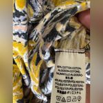 Anthropologie Free People Leilani Purple and Black Mixed-Print Crop Top Photo 4